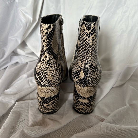 Marc Fisher Snakeskin Booties - Picture 4 of 4